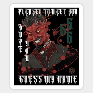 Devil's Rise Sticker